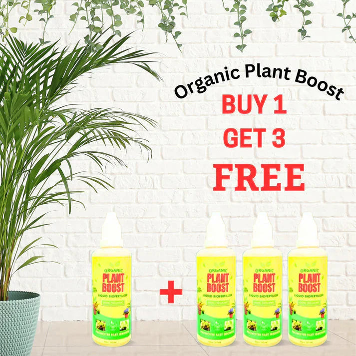 Organic Plant Boost Biofertilizer (Pack of 4)